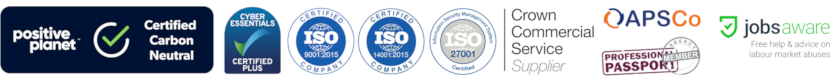 CCS Supplier - ISO 27001 - ISO 27001 - ISO 9001 - ISO 14001 - Cyber Essentials - Cyber Essentials Plus - Carbon Reduction